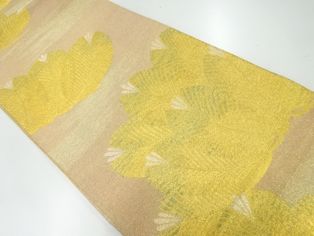 JAPANESE FUKURO OBI / WOVEN YOUNG PINE